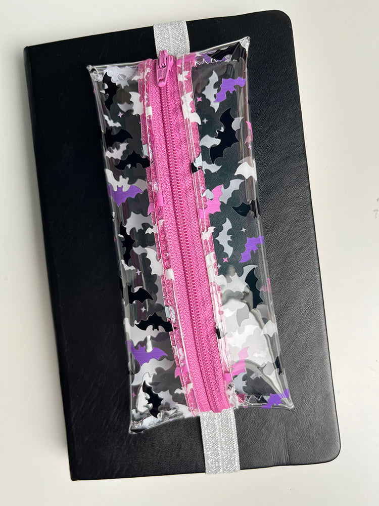 Zipper Pouch w/ Elastic