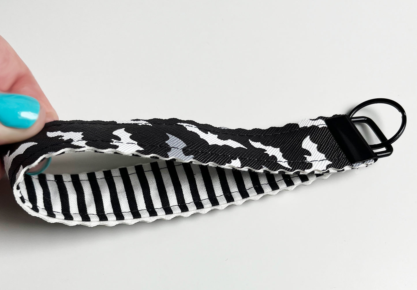 Bat Wristlet Faux Leather
