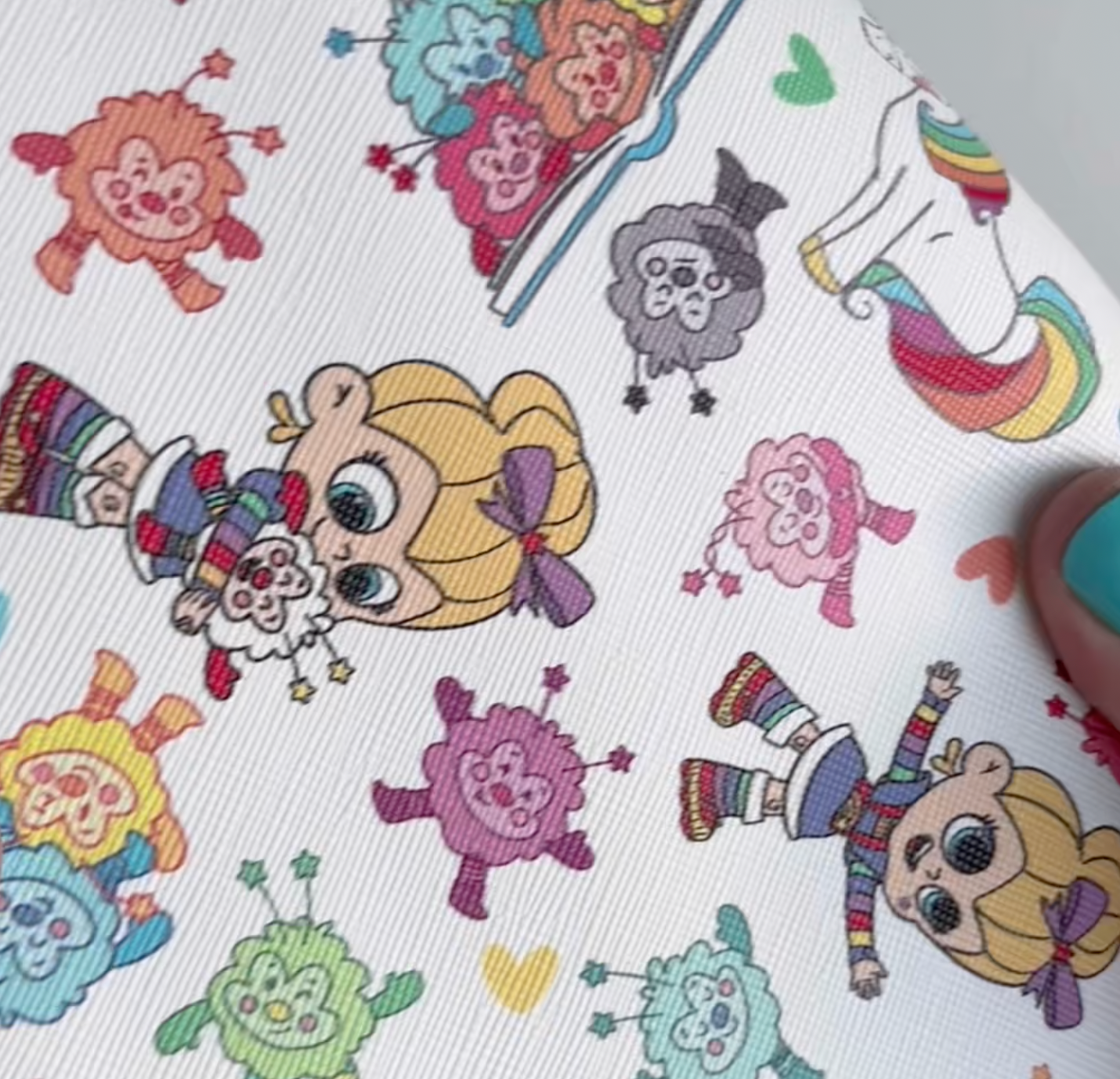 RainbowBrite Faux Leather, Rolls