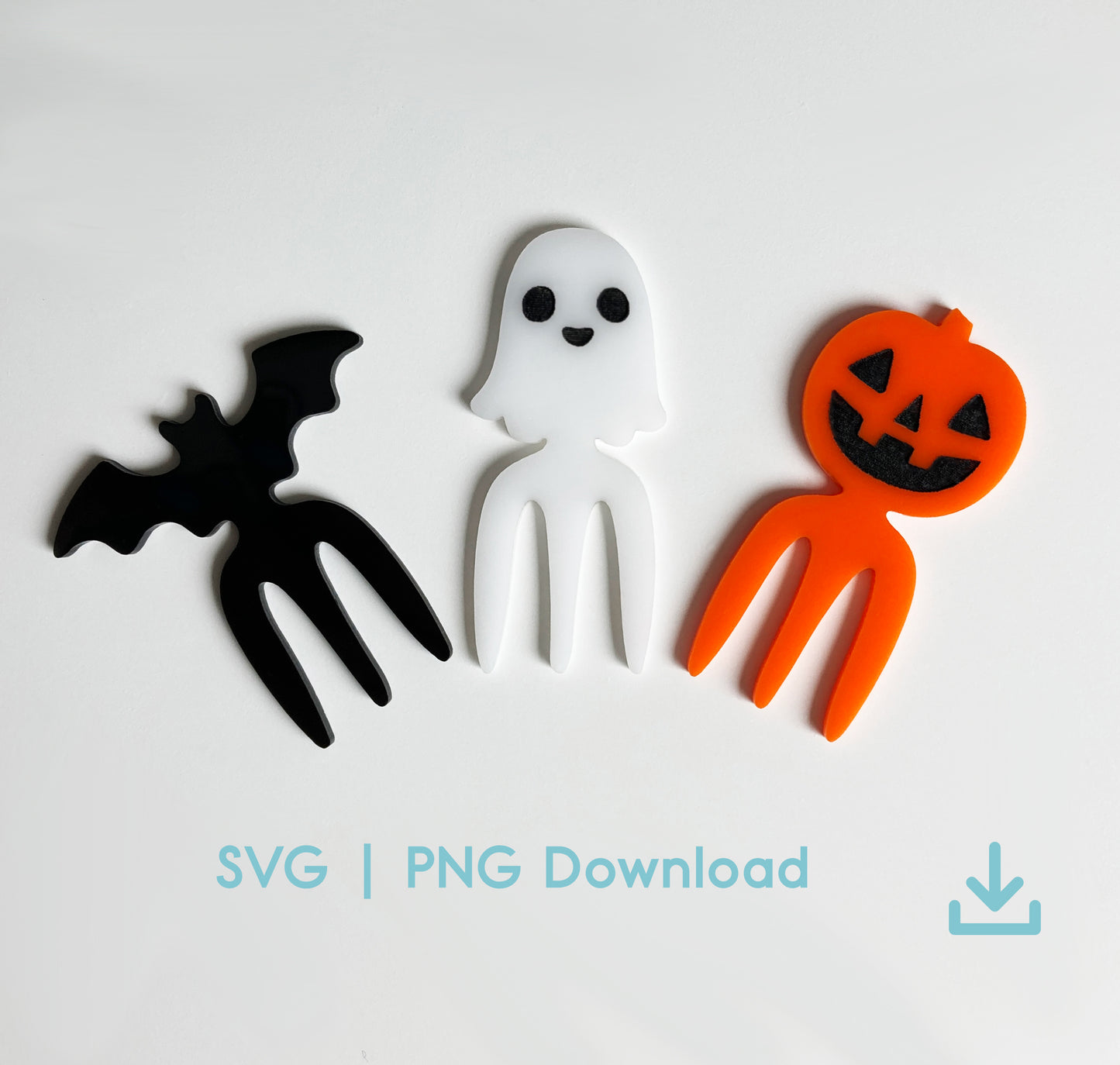 Halloween Food Picks DIGITAL File, SVG, PNG, Laser, Cricut, Silhouette