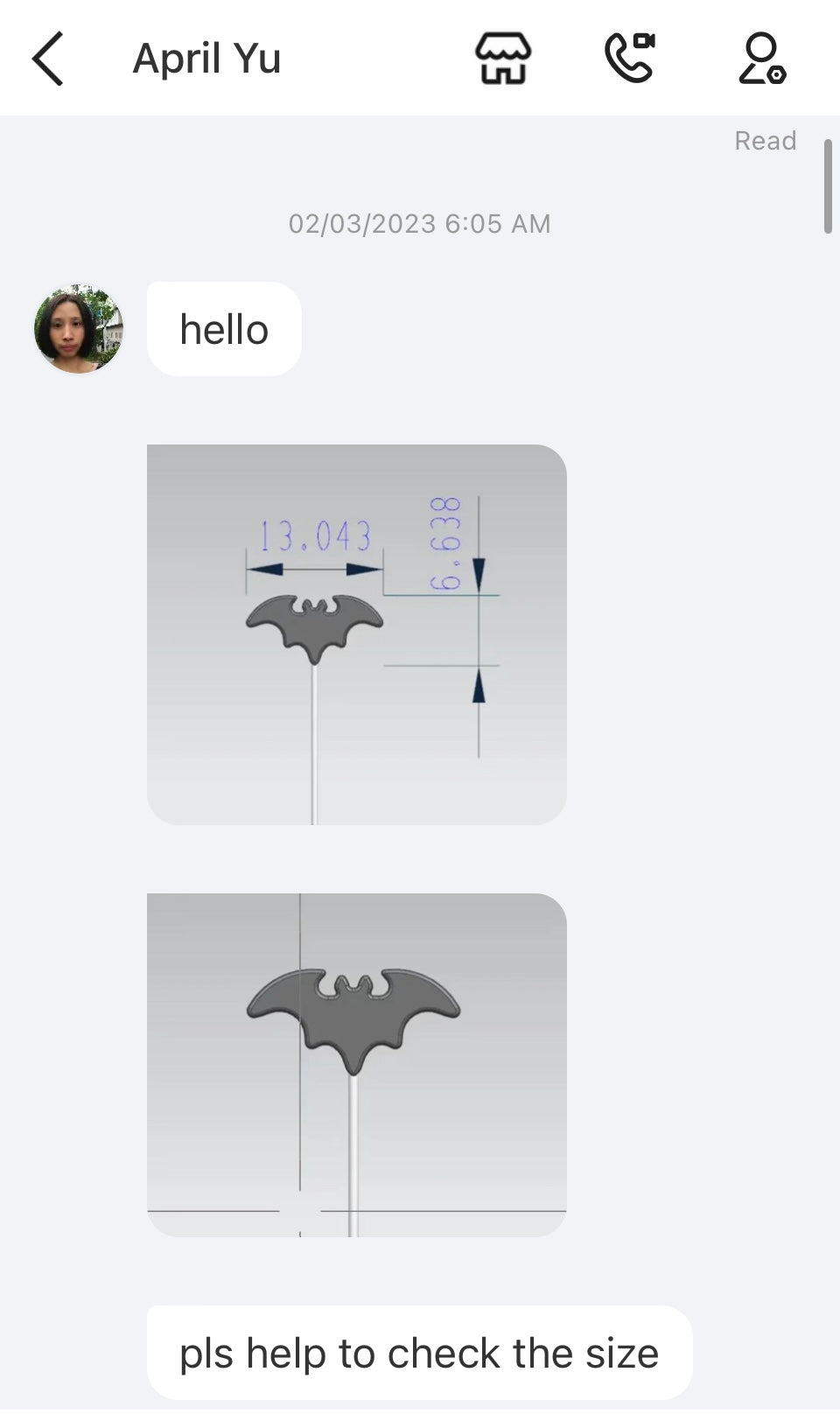 Bat Sewing Pin : 10 pack