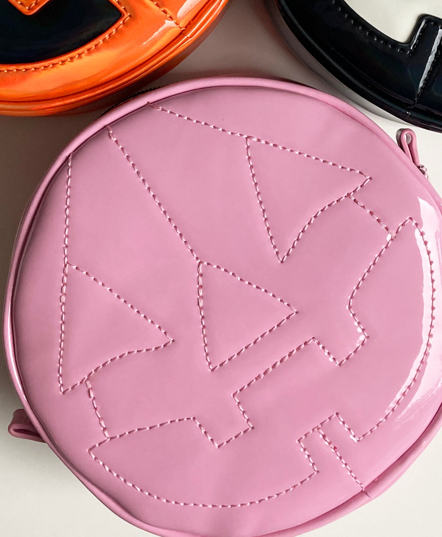 Jack O'lantern Round Bags