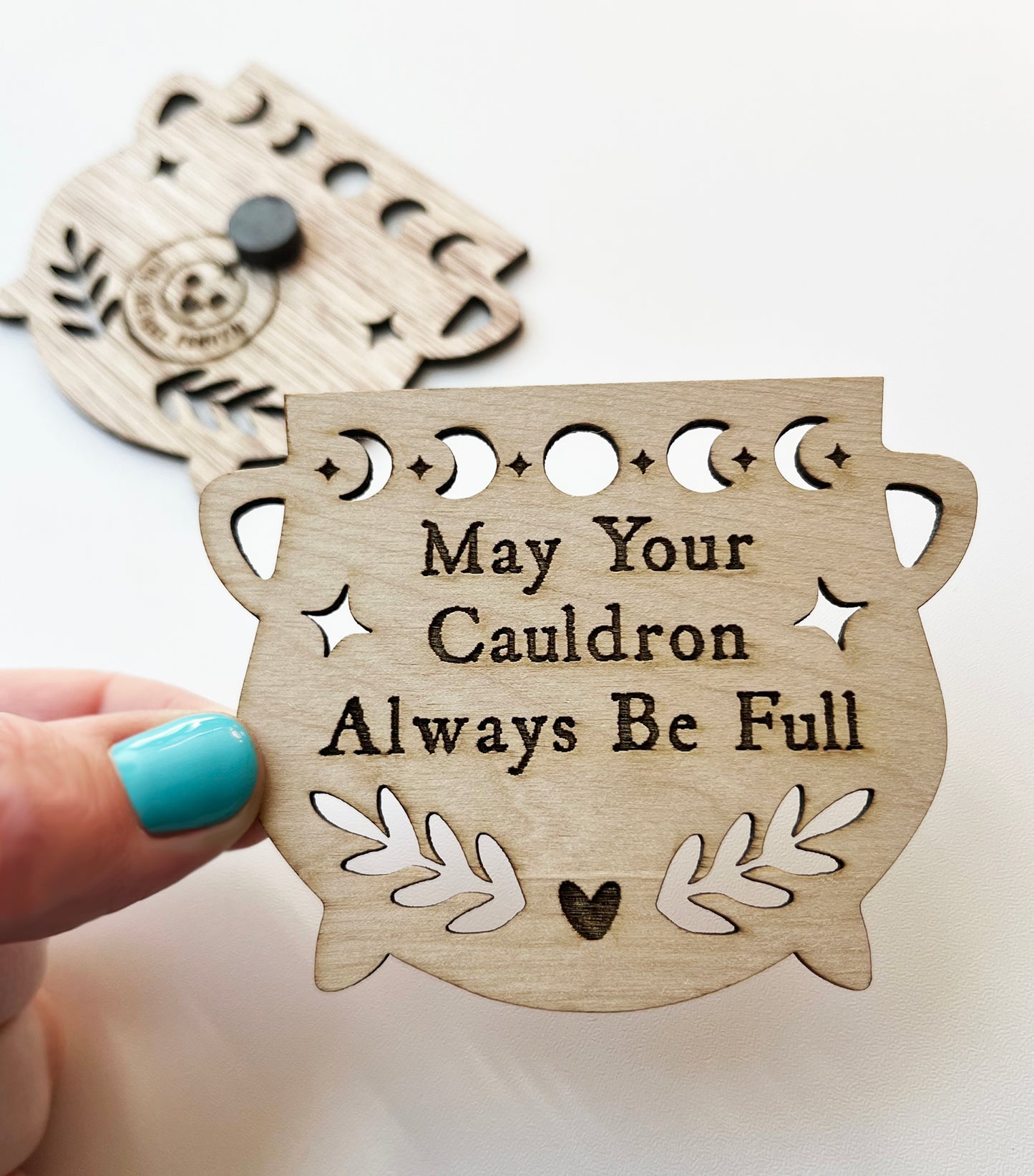 Cauldron Blessing, Ornament, Magnet