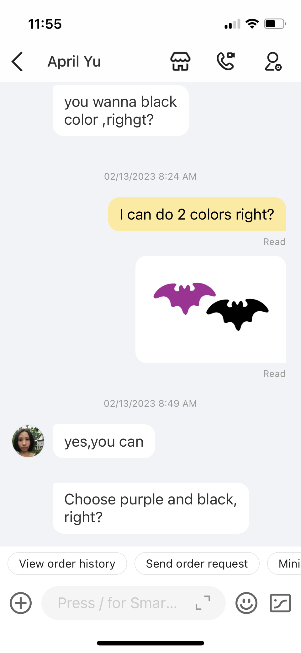 Bat Sewing Pin : 10 pack