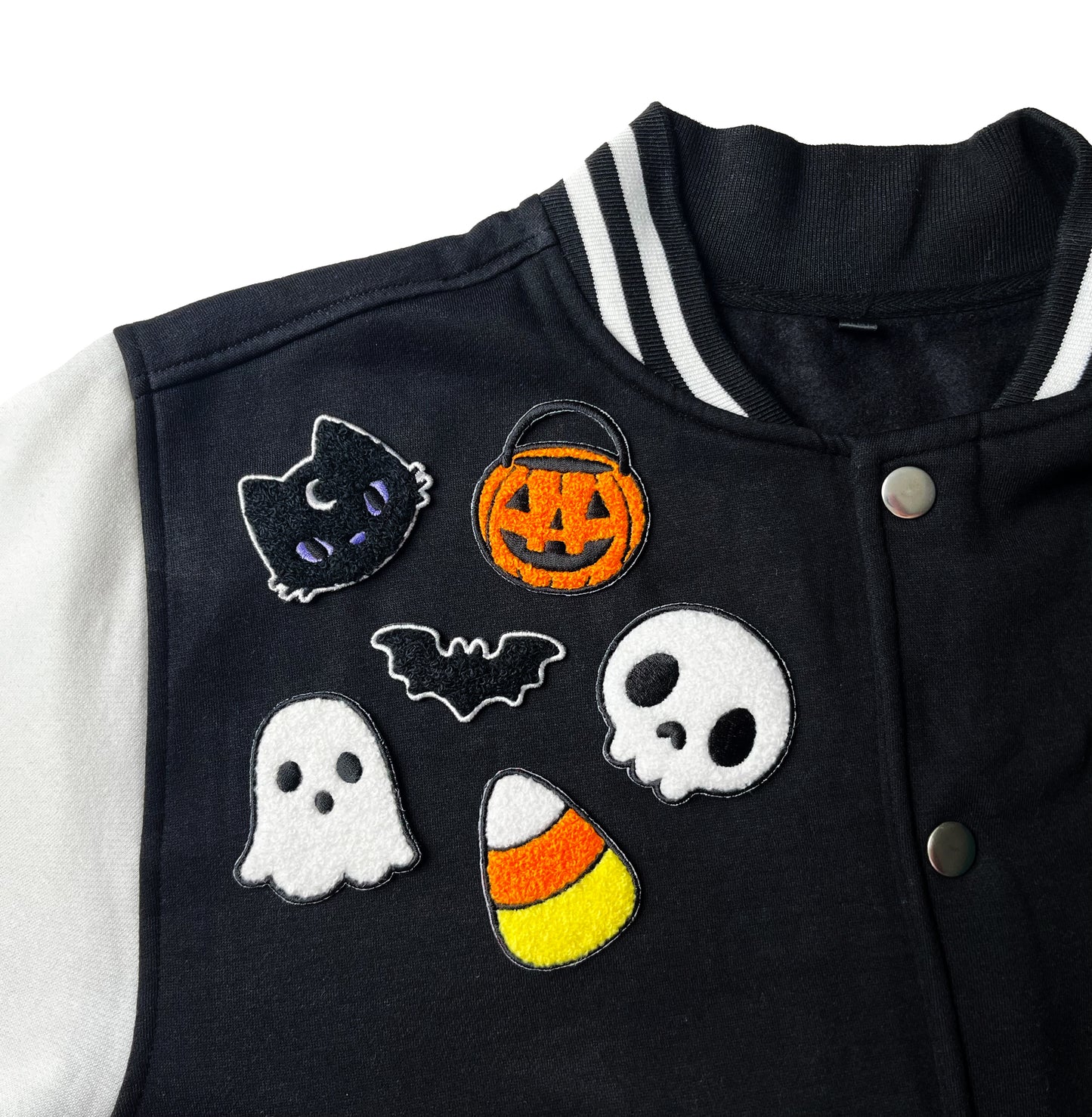 Halloween Patches Chenille , iron-on, embroidery