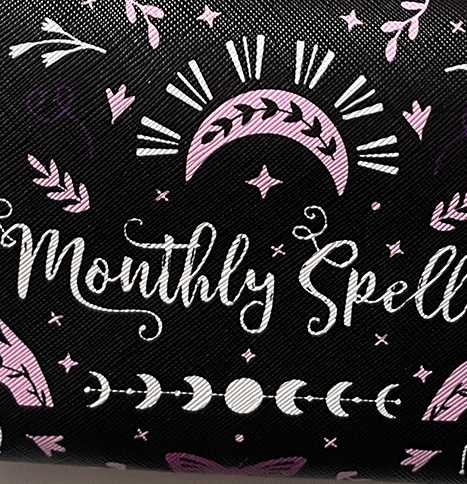Monthly Spells Pouch & Stickers