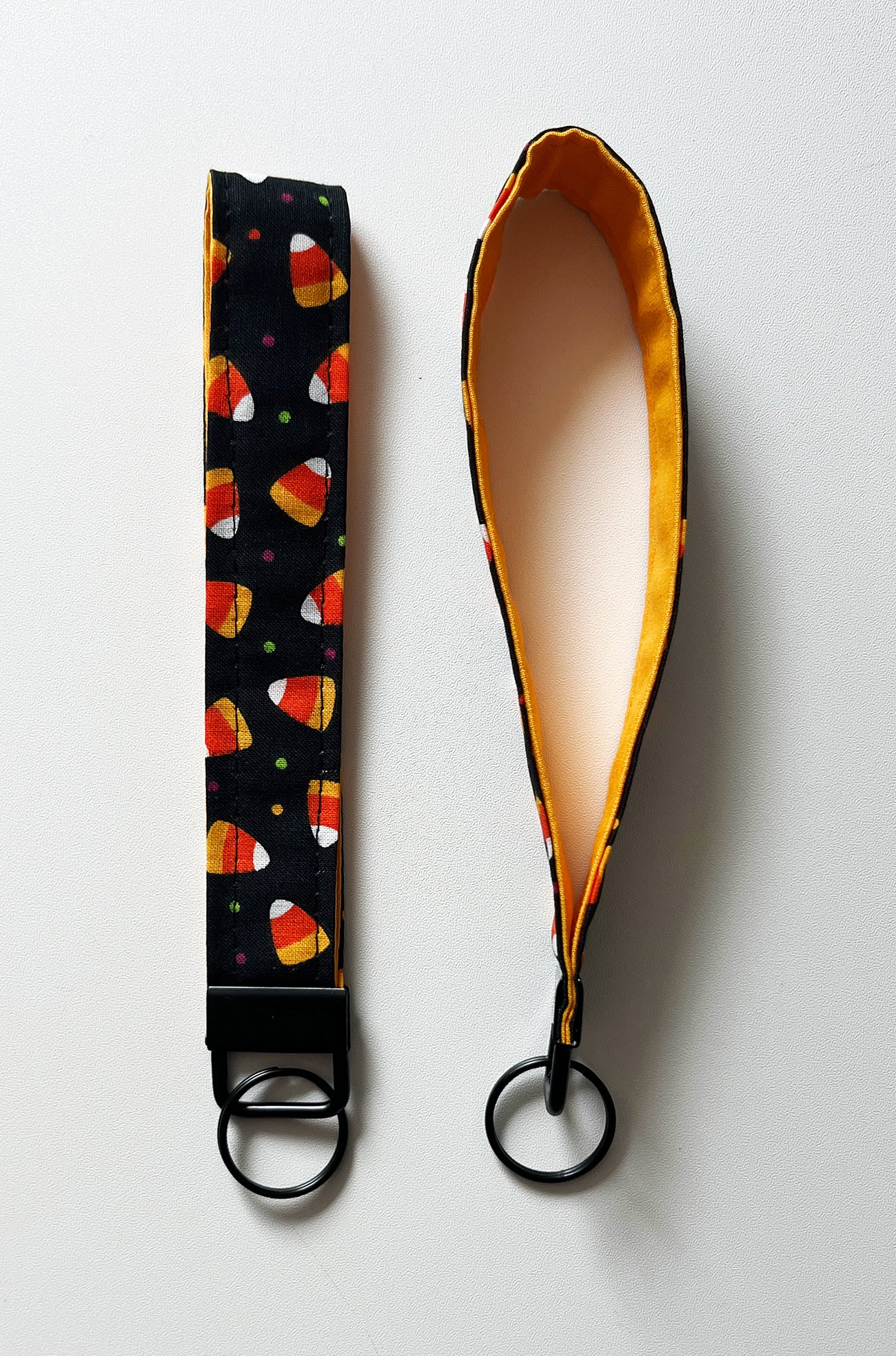 Candy Corn Wristlet