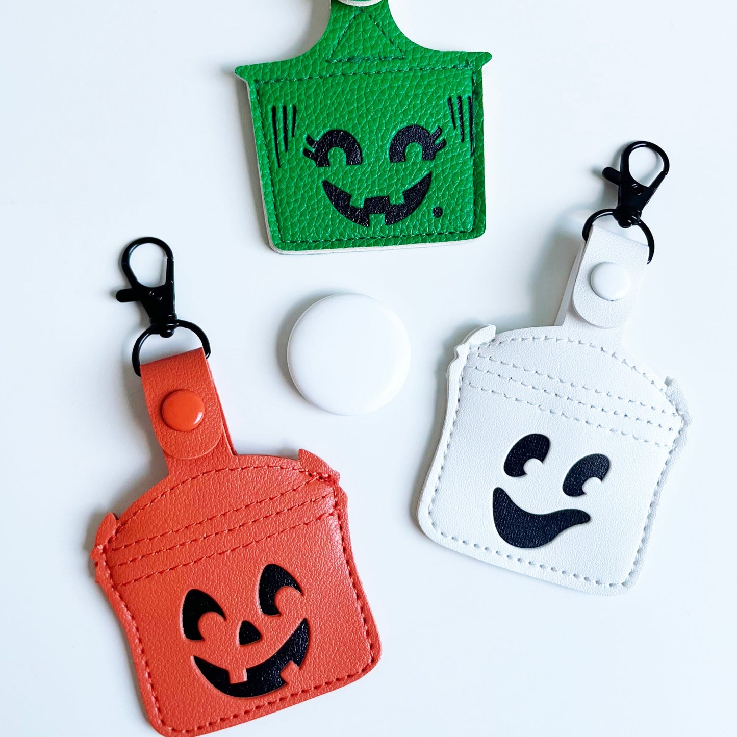 Air Tag Holders, Boo Bucket, Strawberry, Paw, Rainbow Heart