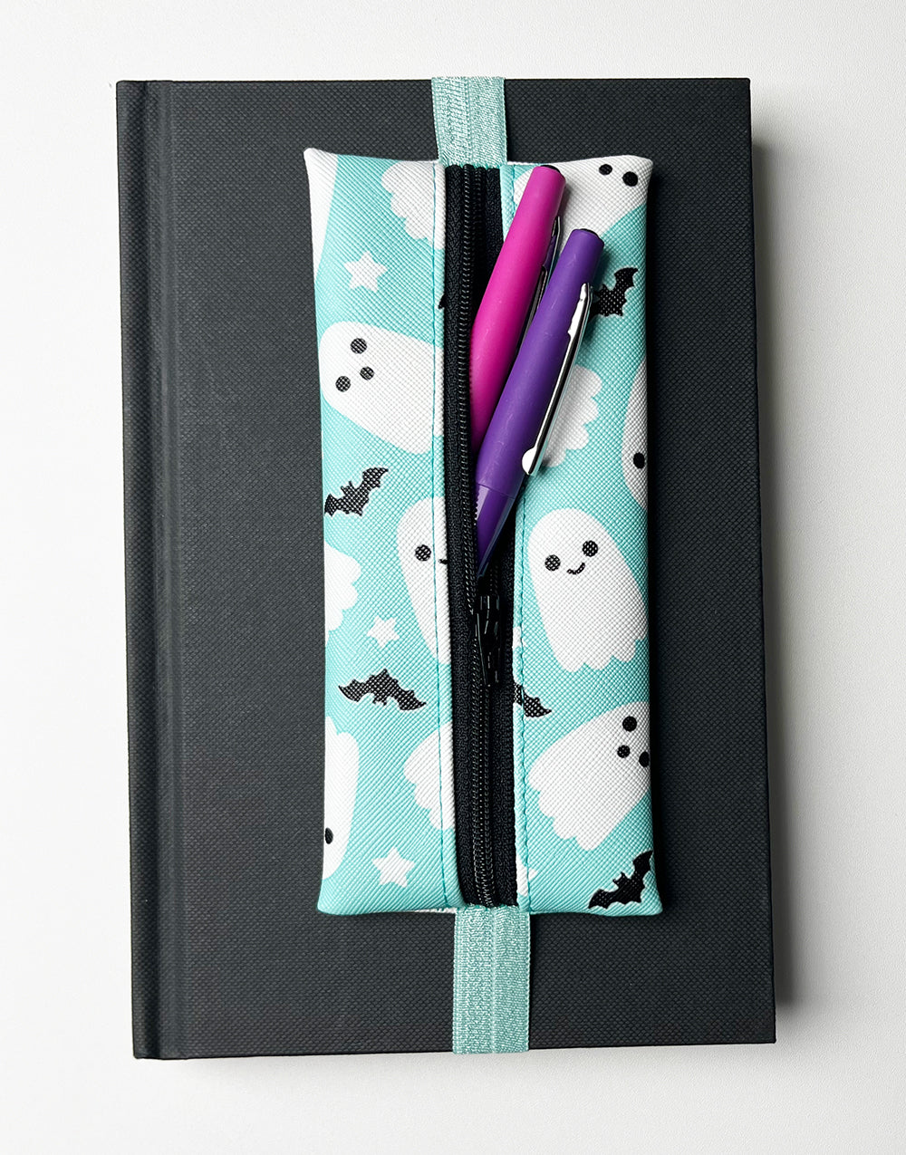 Zipper Pouch w/ Elastic
