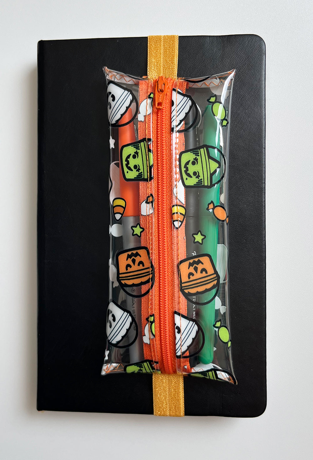 Zipper Pouch w/ Elastic