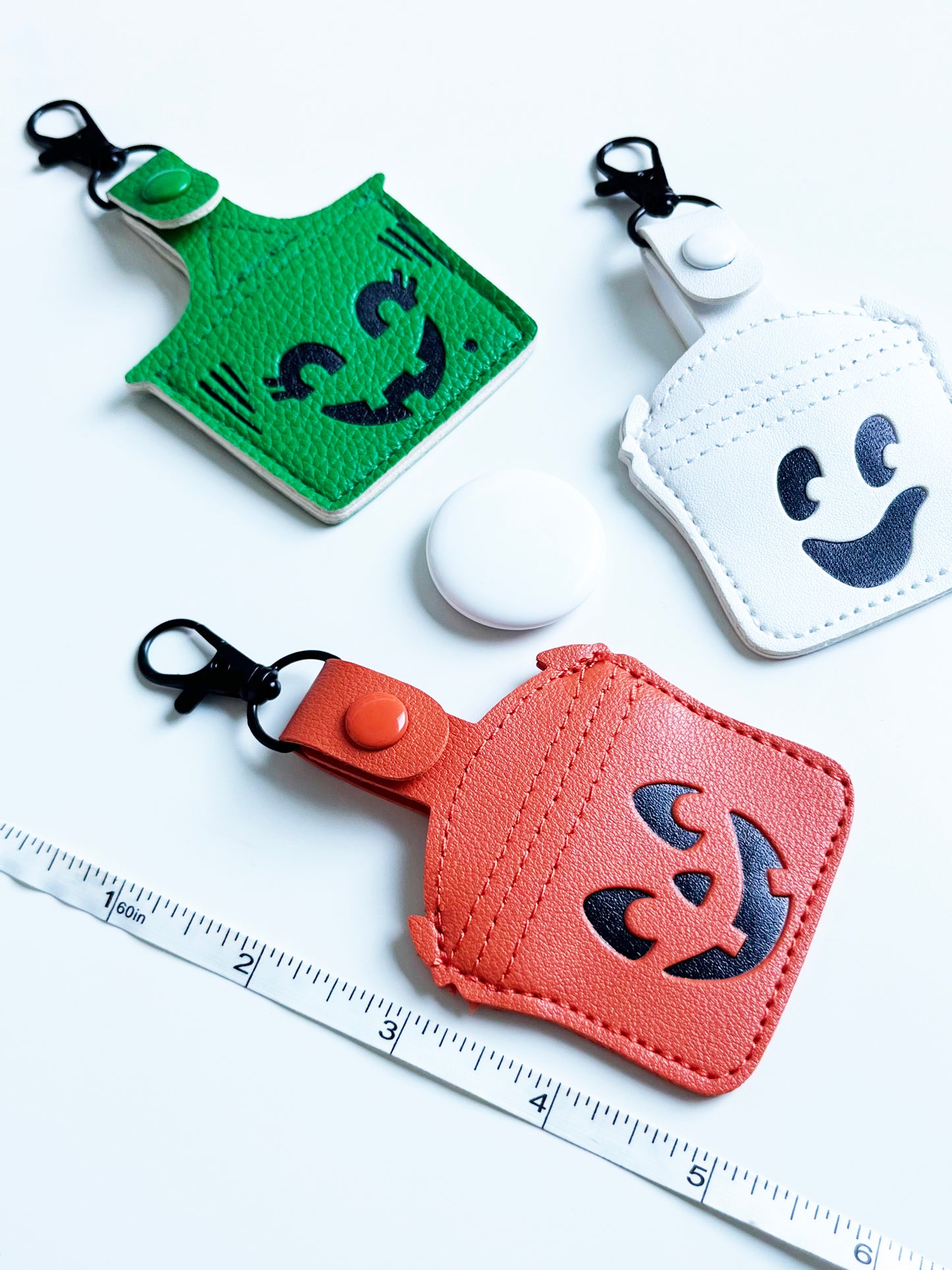 Air Tag Holders, Boo Bucket, Strawberry, Paw, Rainbow Heart