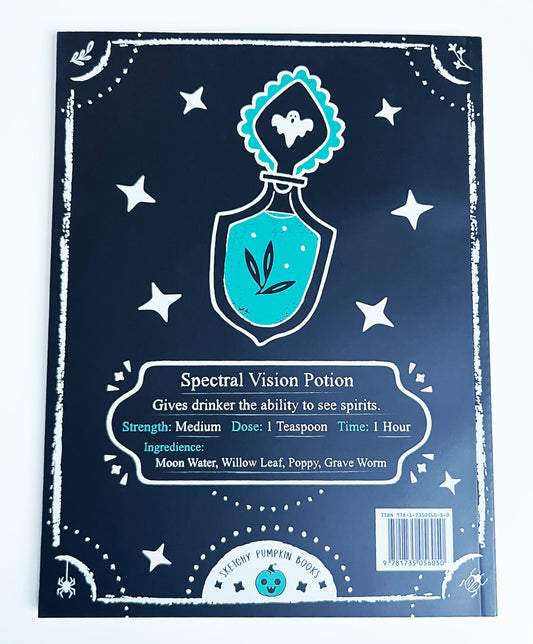 Potions Coloring Book w/ Stickers: * Marker Friendly