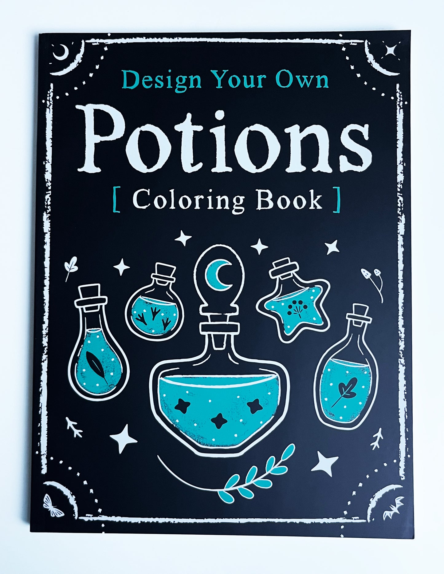Potions Coloring Book w/ Stickers: * Marker Friendly