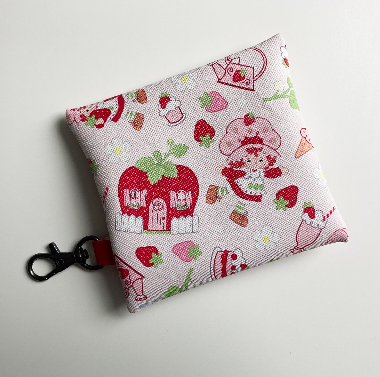 Shortcake Coin Purse, Faux Leather