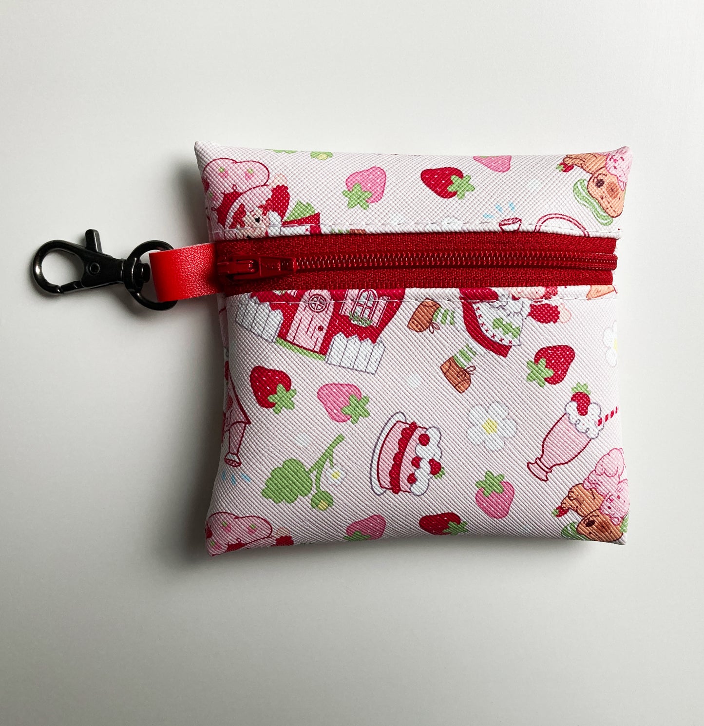Shortcake Coin Purse, Faux Leather