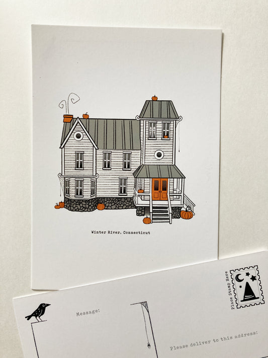 Misfit: Ominous Houses Art Print-Postcards Packs