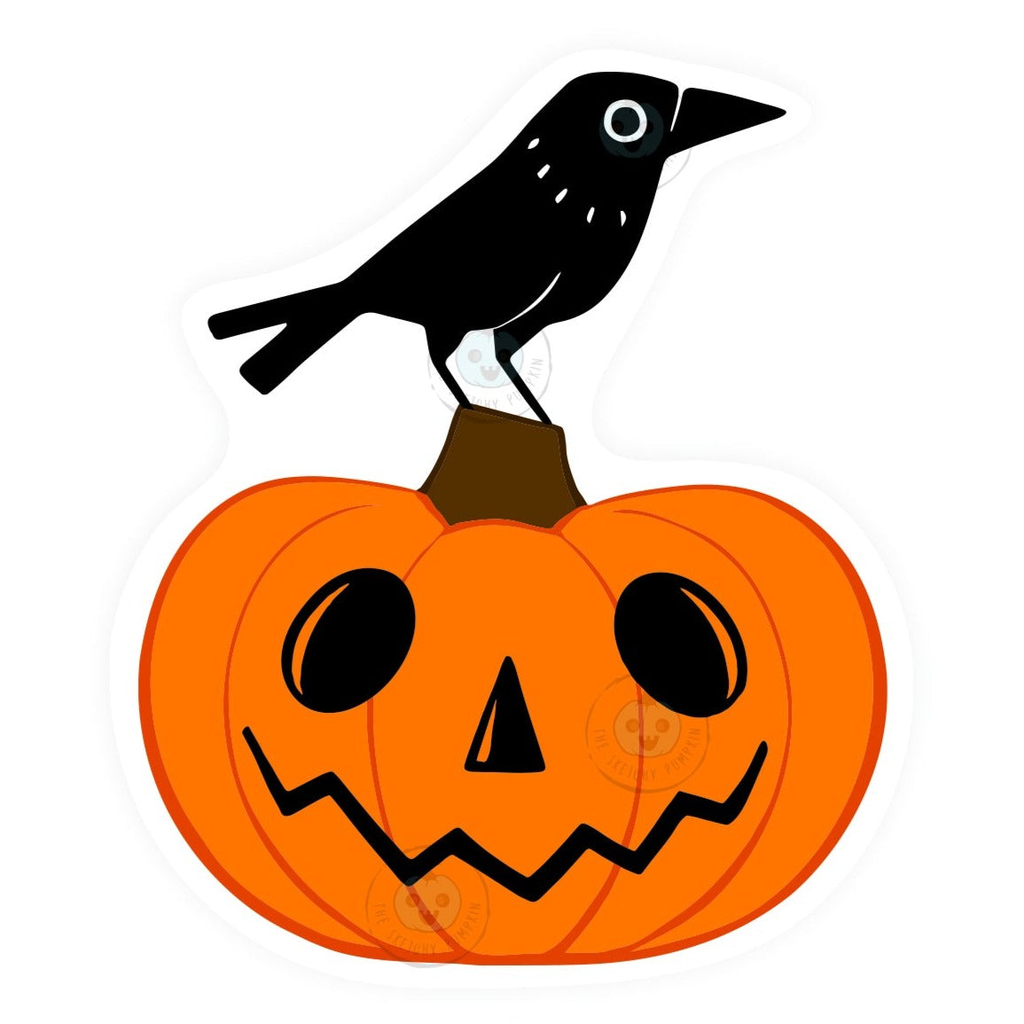Autumn Crow Single, Decal, Transparent, Waterproof