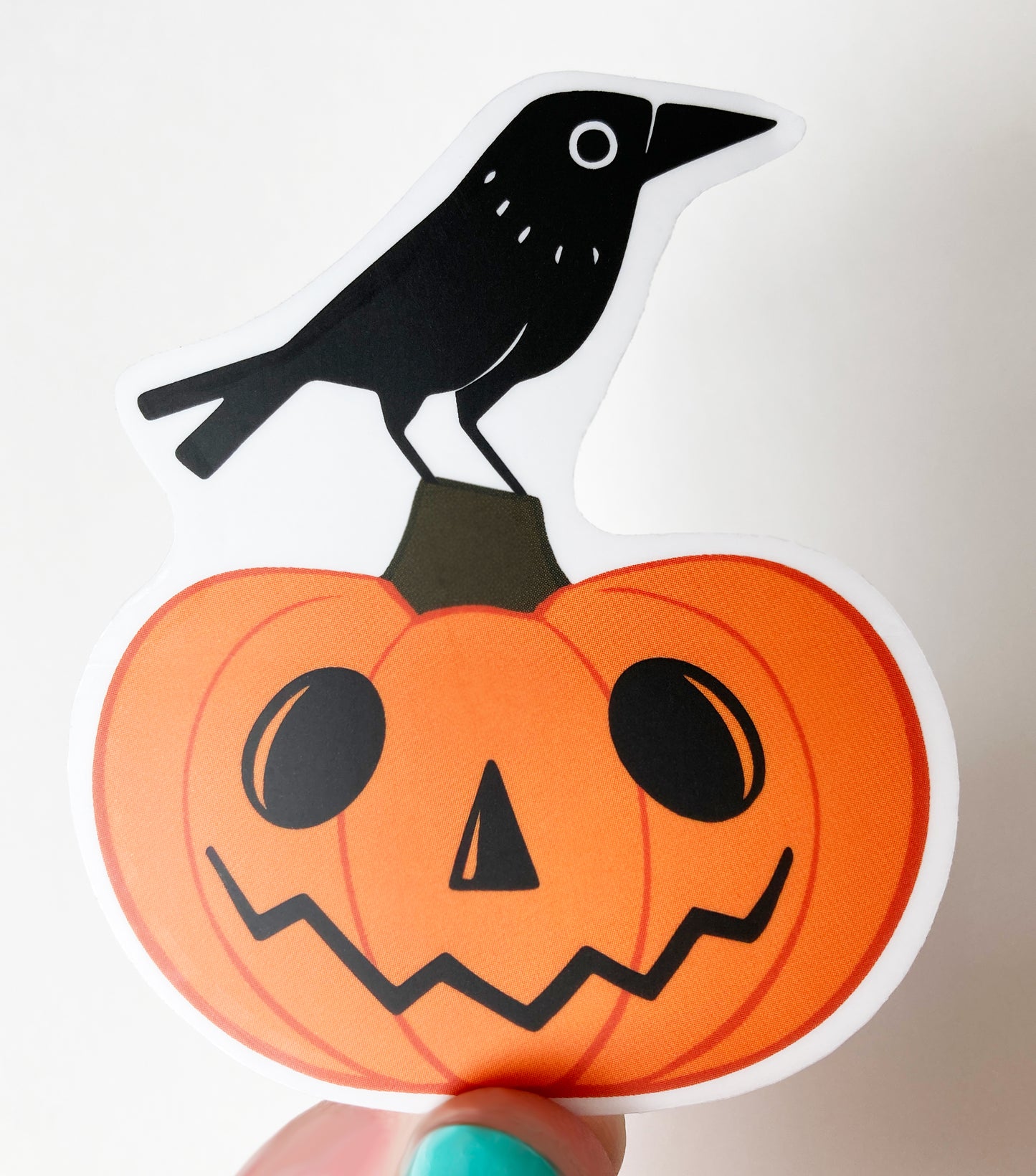 Autumn Crow Single, Decal, Transparent, Waterproof