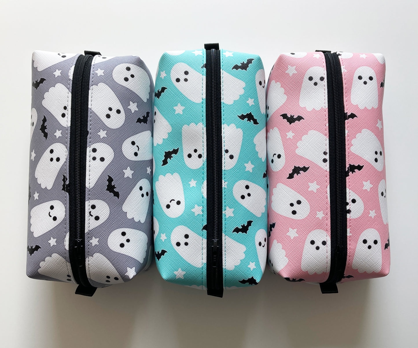 Ghost Bat Cosmetic Bag