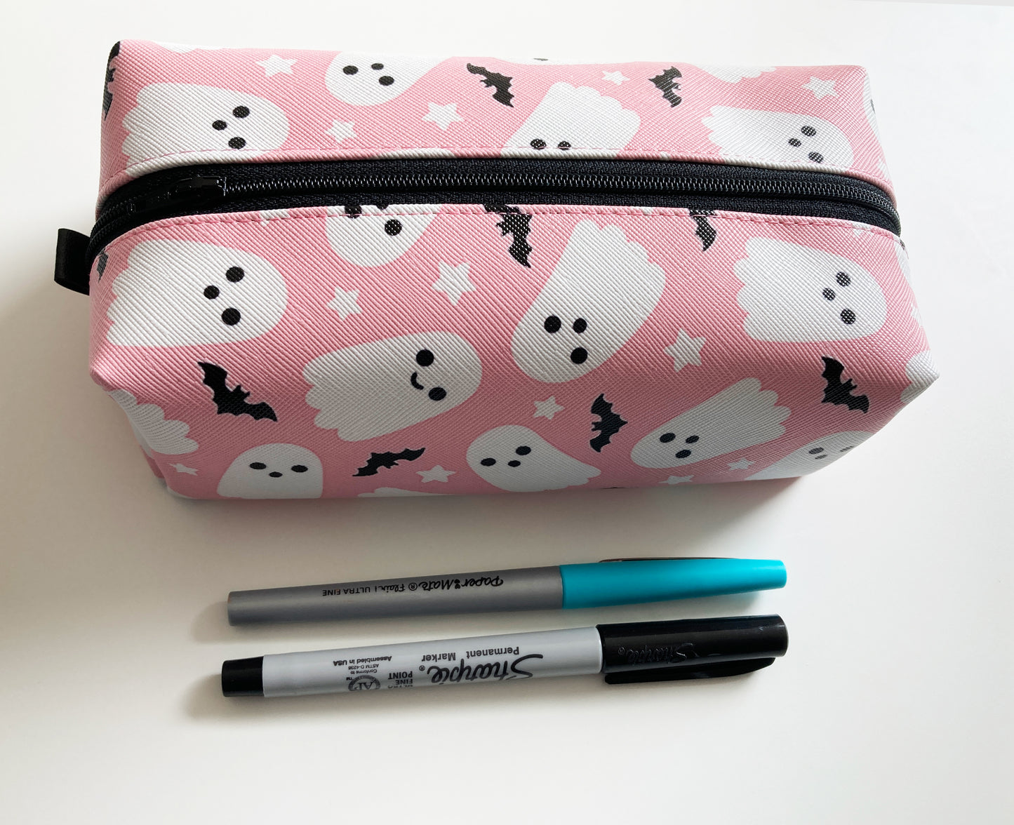 Ghost Bat Cosmetic Bag