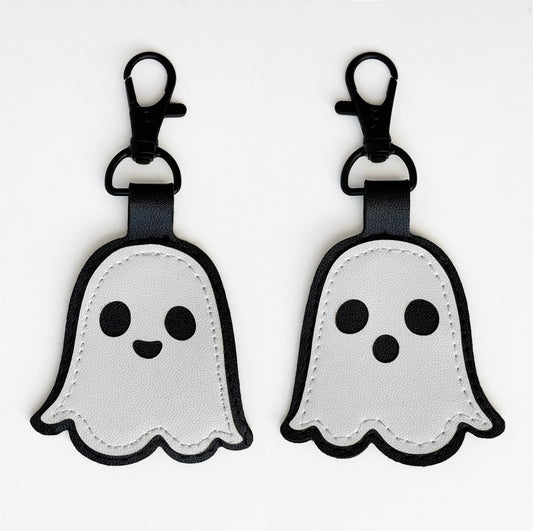 Ghost Keychain double-sided