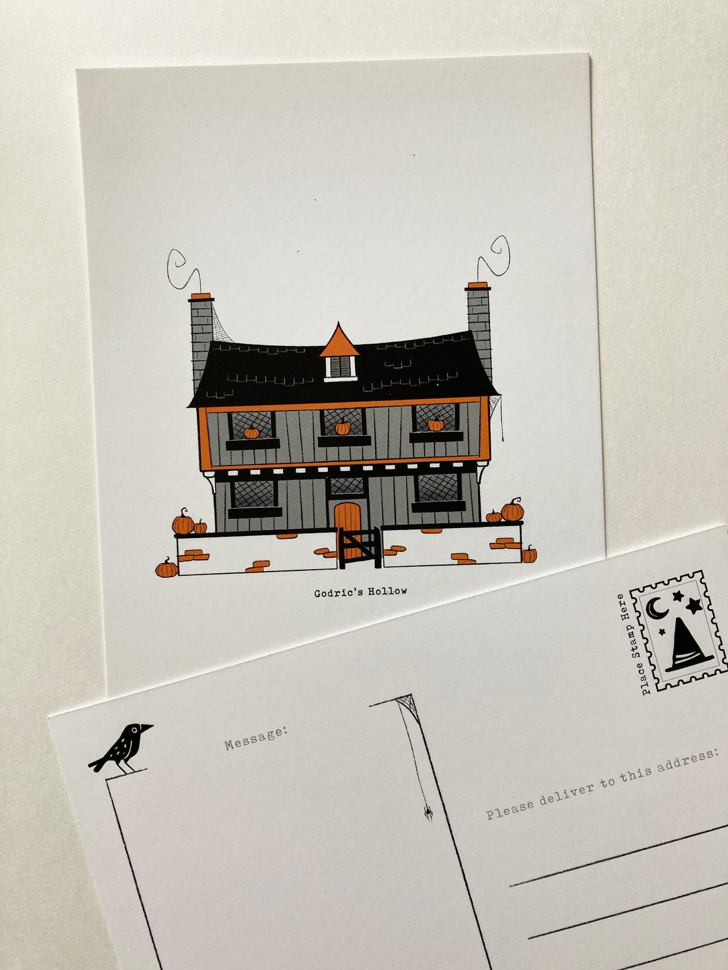 Misfit: Ominous Houses Art Print-Postcards Packs