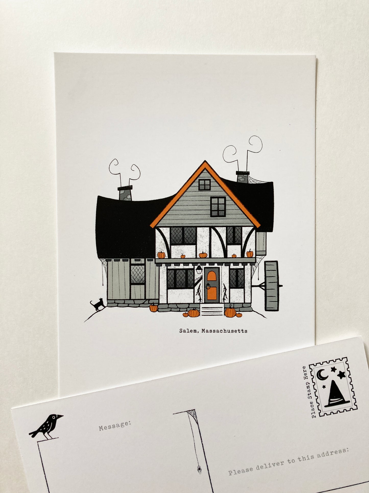 Misfit: Ominous Houses Art Print-Postcards Packs
