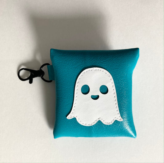 Misfit: ghost keychain coin bag