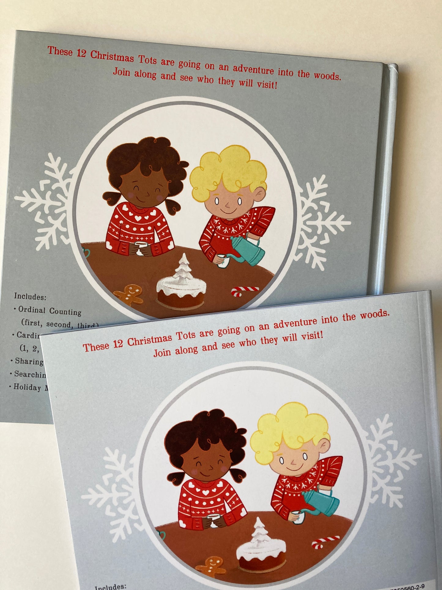 Trot of the 12 Christmas Tots, Book with Stickers