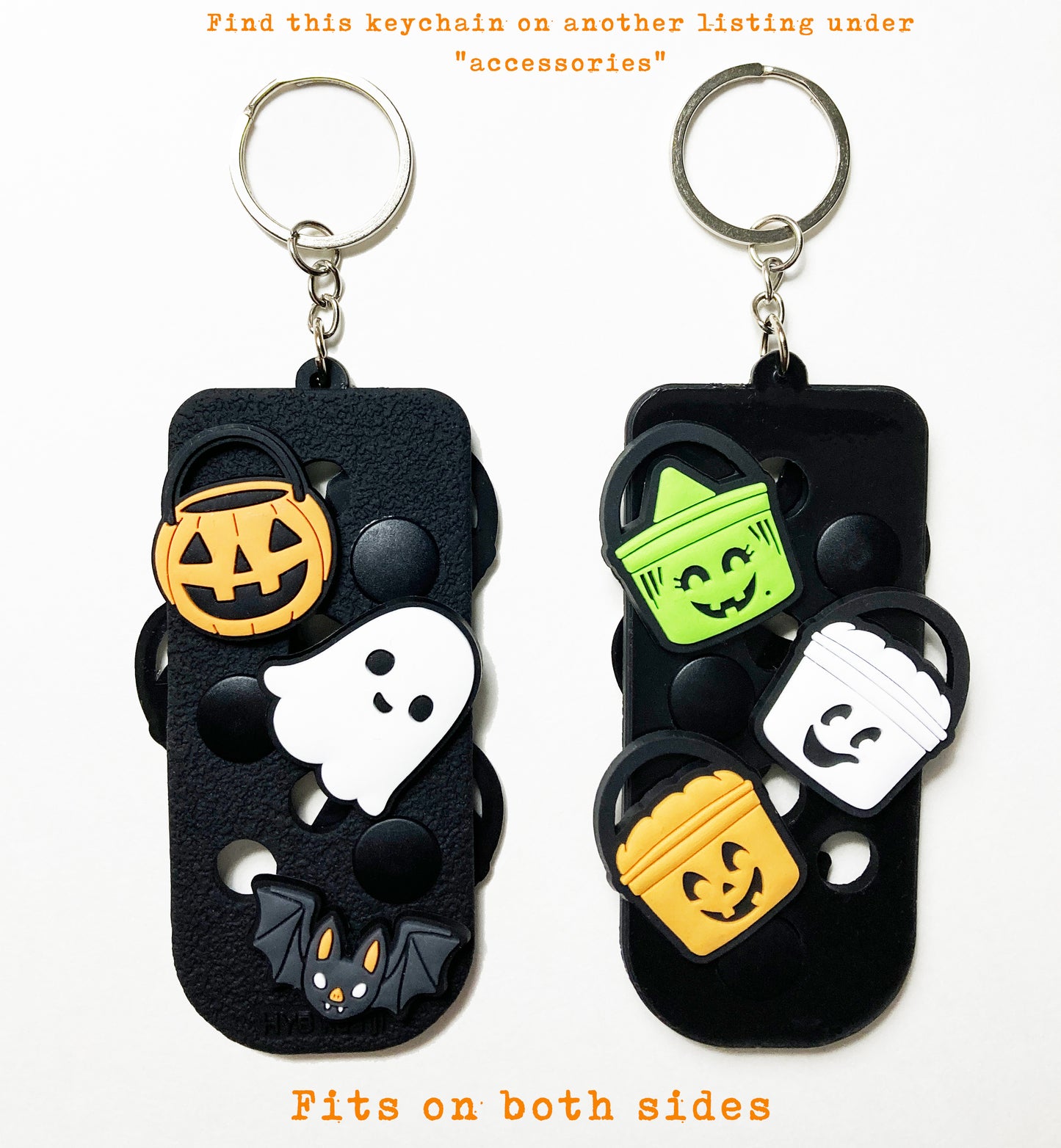 Boo Bucket PVC Shoe Charms