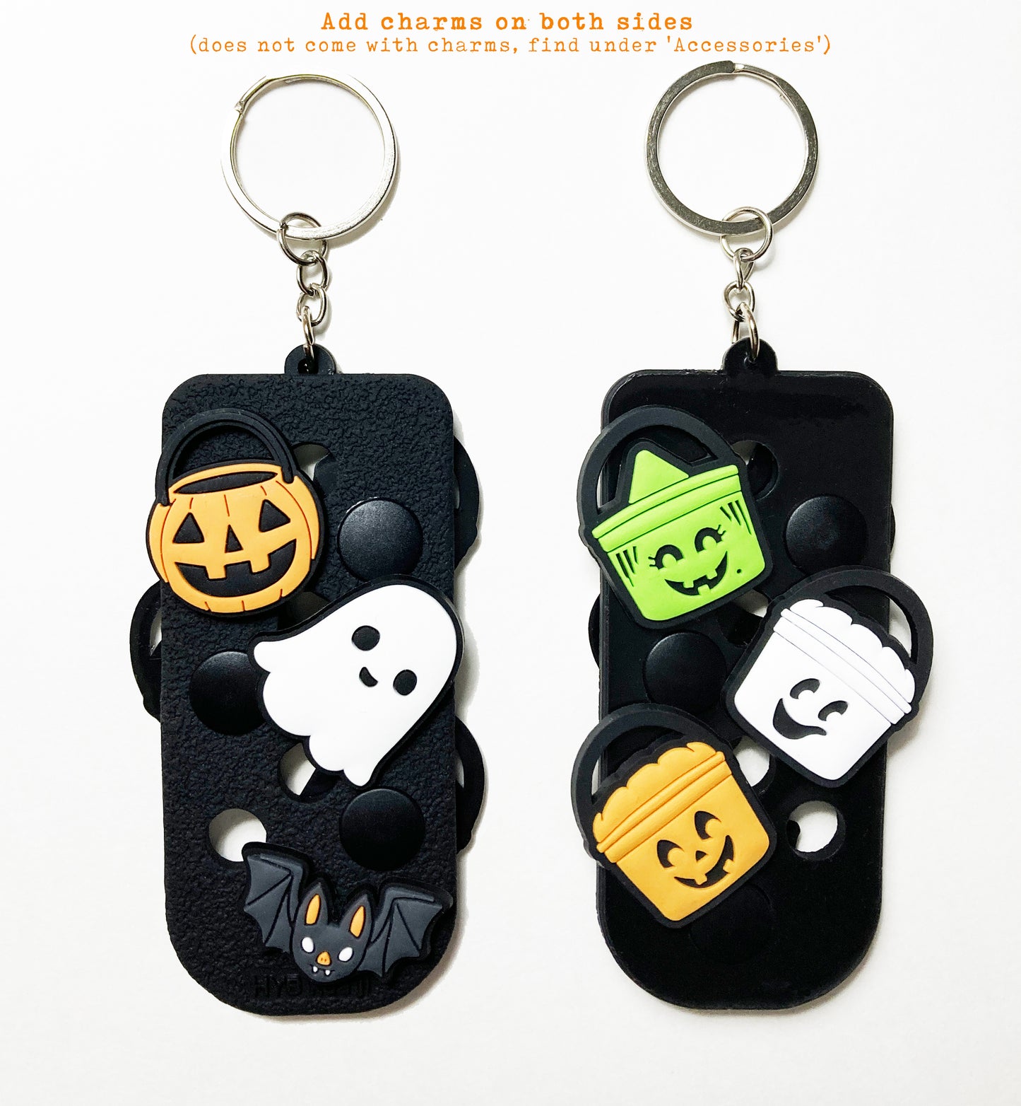 PVC Key Chain Only, black