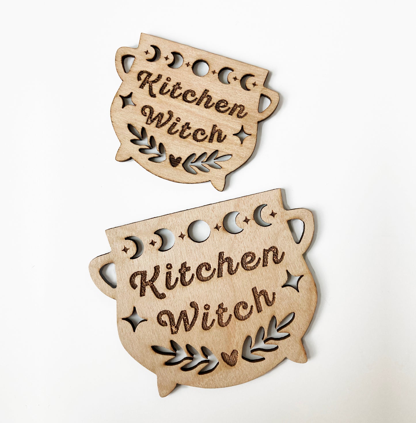 Kitchen Witch Cauldron, Ornament, Magnet