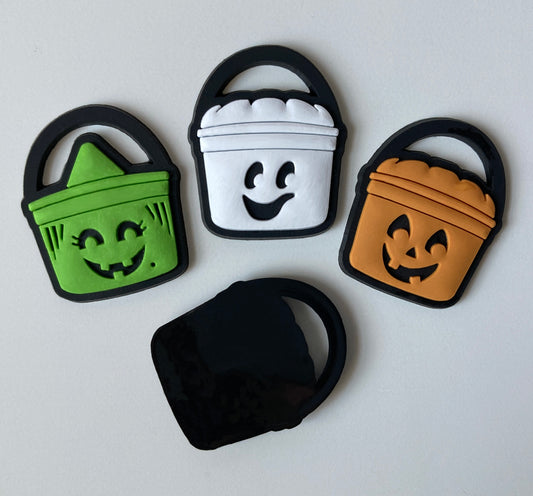 Boo Bucket PVC Charms Only, All 3
