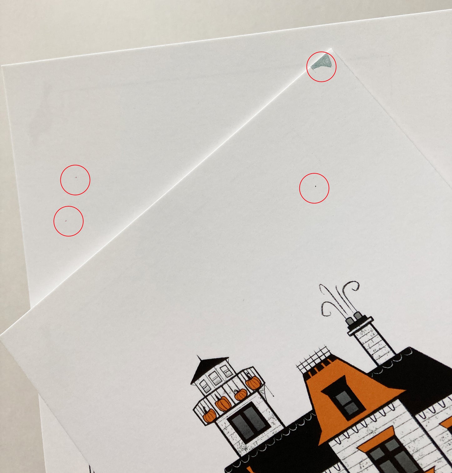 Misfit: Ominous Houses Art Print-Postcards Packs