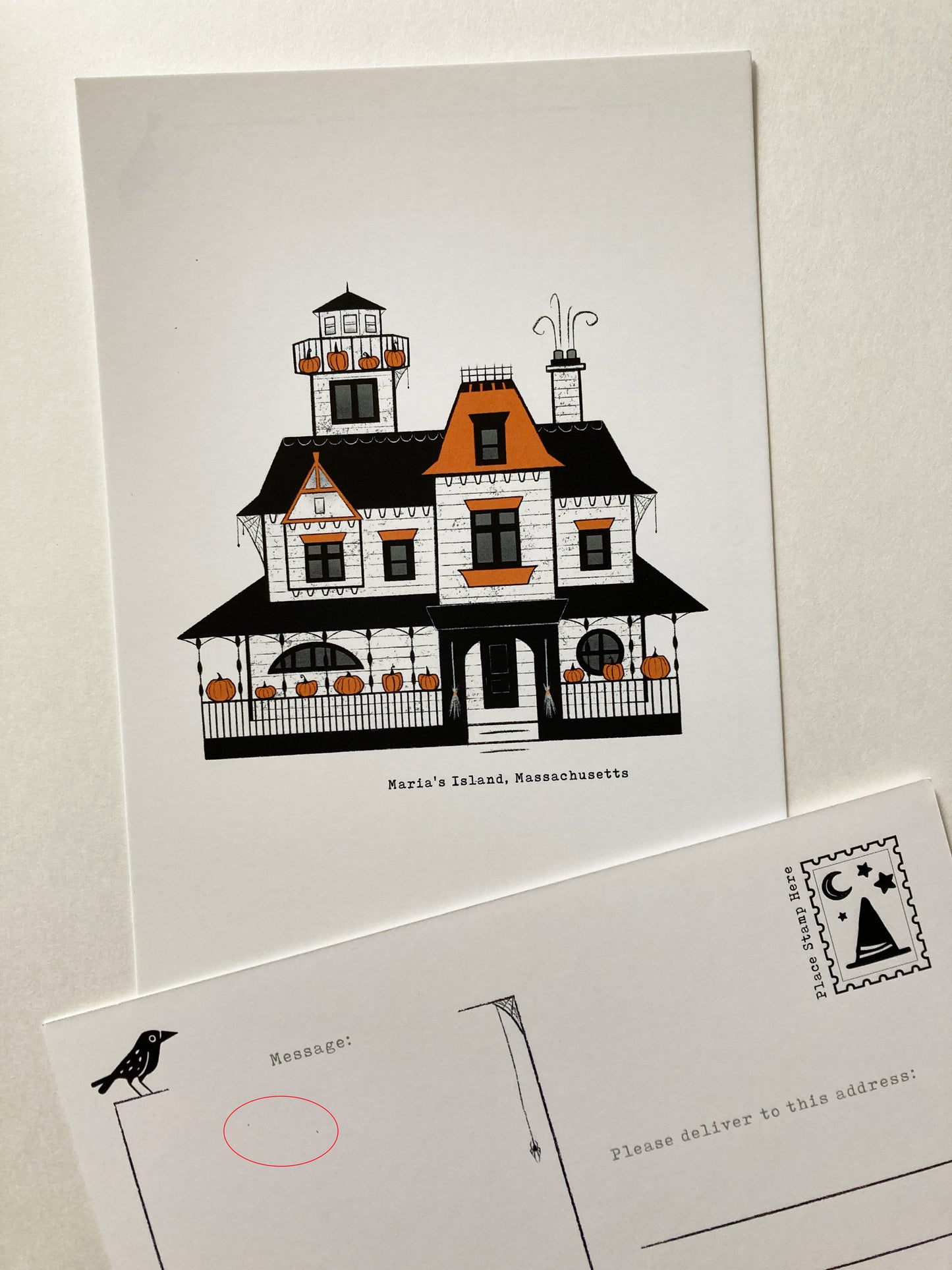 Misfit: Ominous Houses Art Print-Postcards Packs