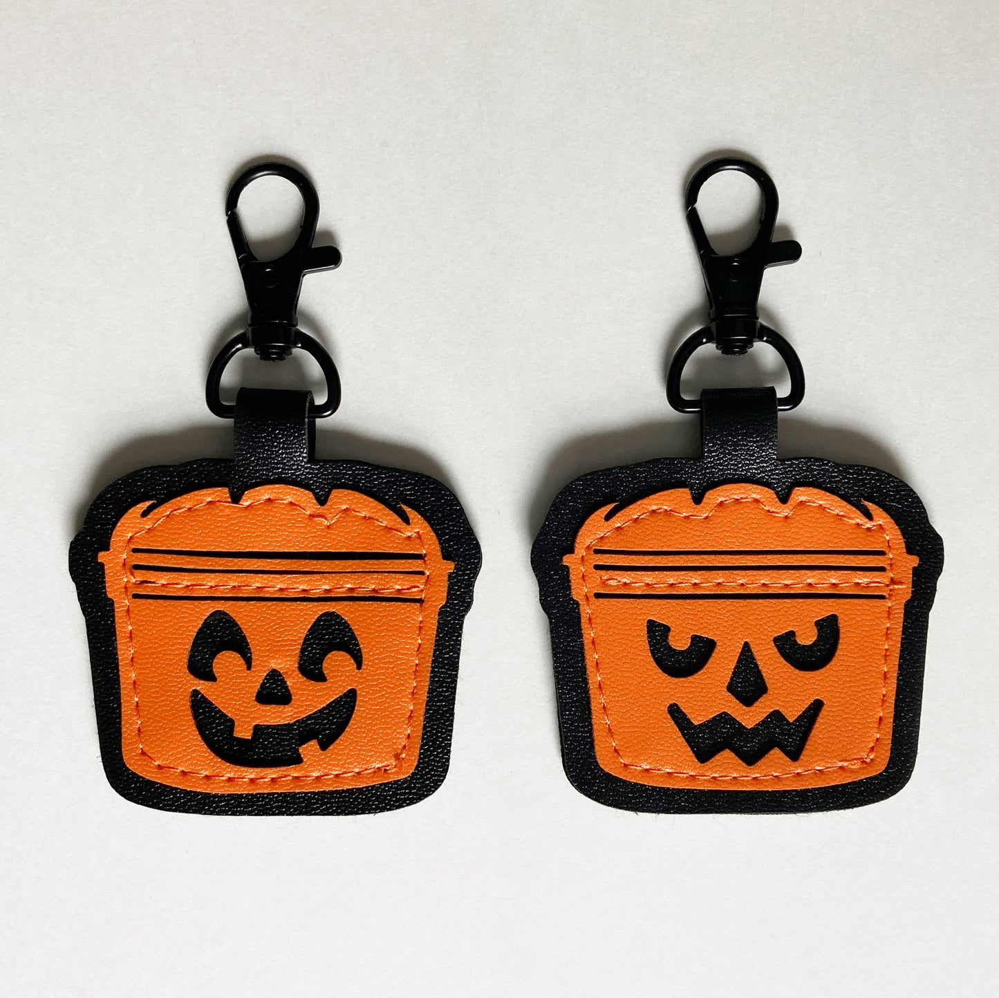 Boo Bucket Double Sided Keychains