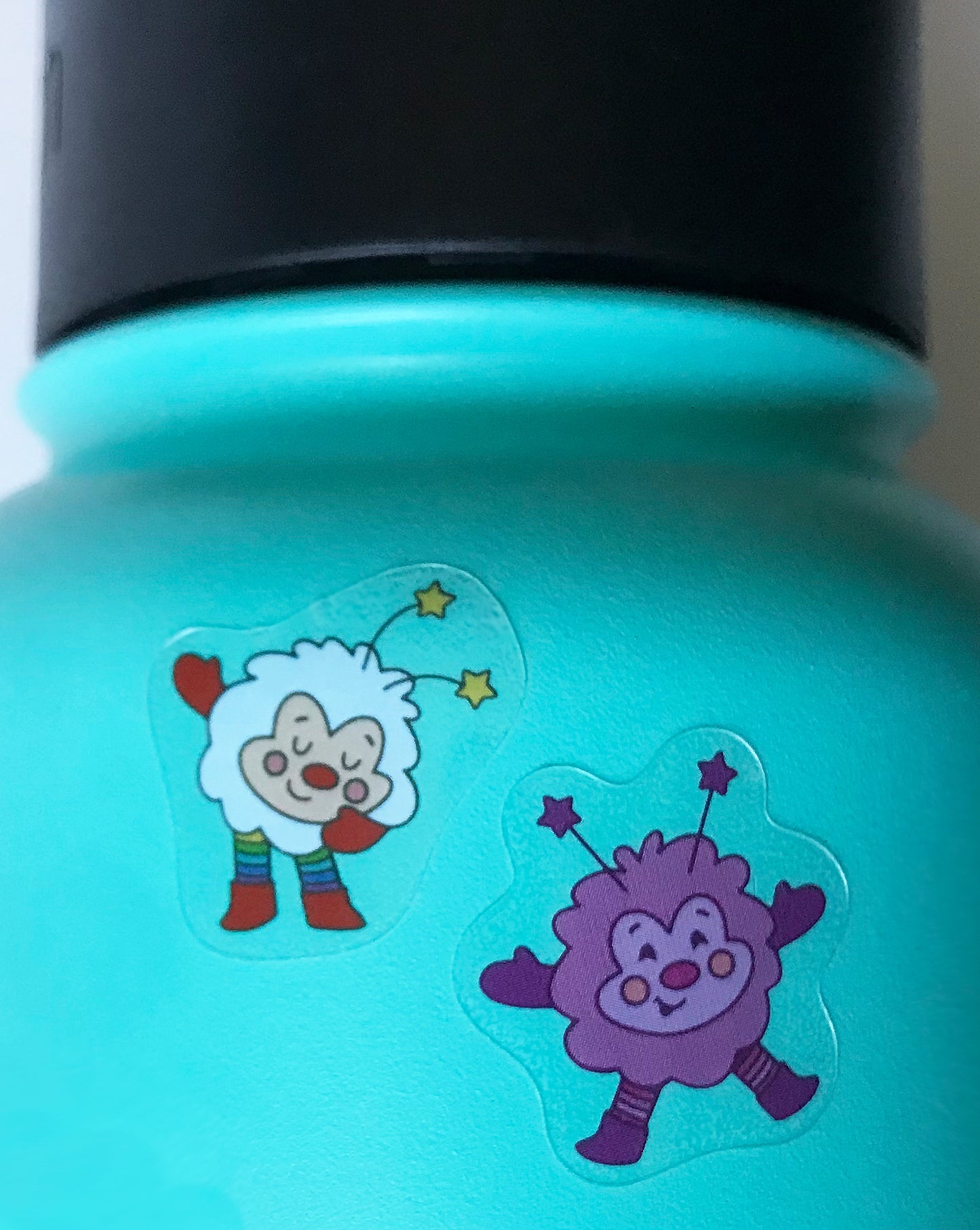 Rainbow Sprite, Transparent, Waterproof Sticker Sheet