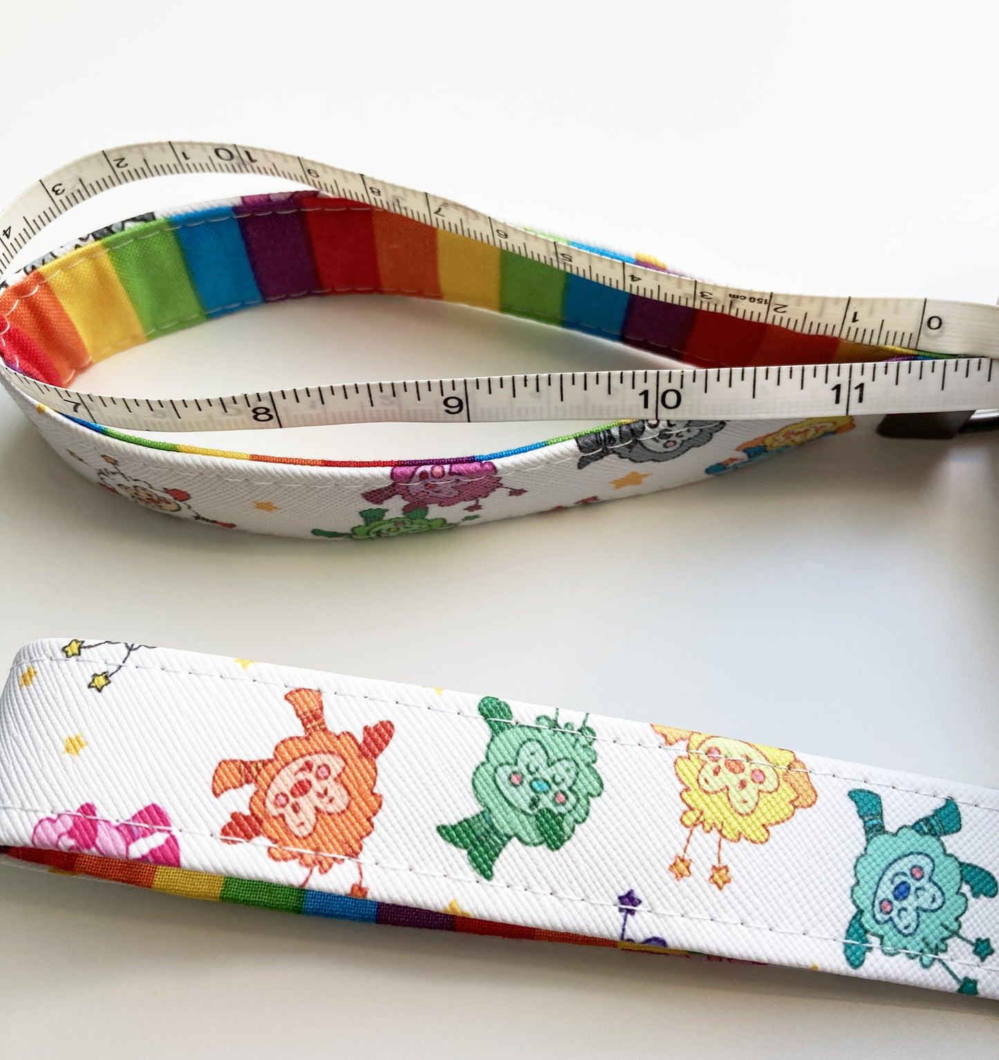 Rainbow Sprite Zipper Bag, Faux Leather