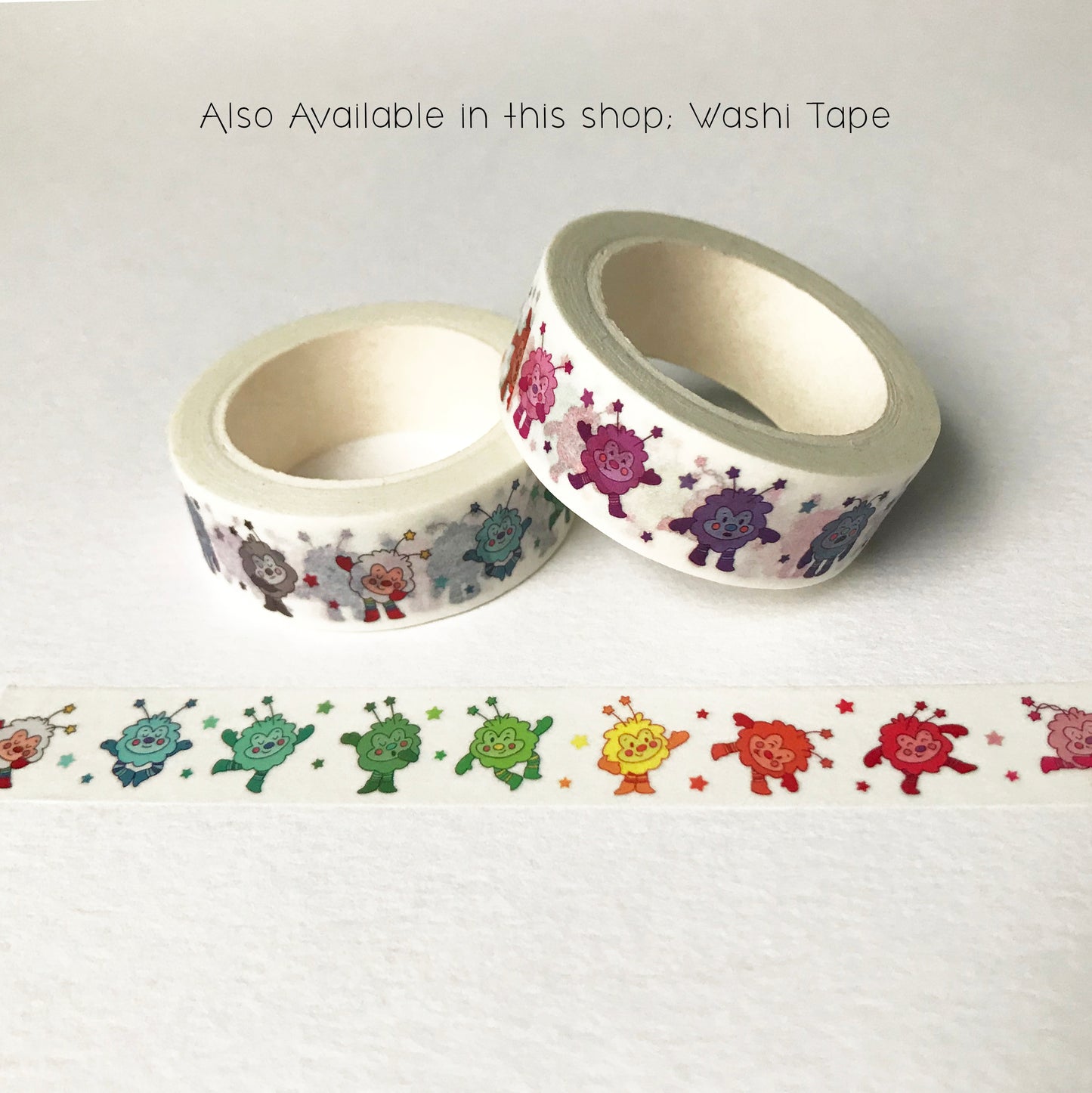Rainbow Sprite Vinyl Decal, Transparent Backing, Made in the 80s, Kawaii, Sticker, Waterproof