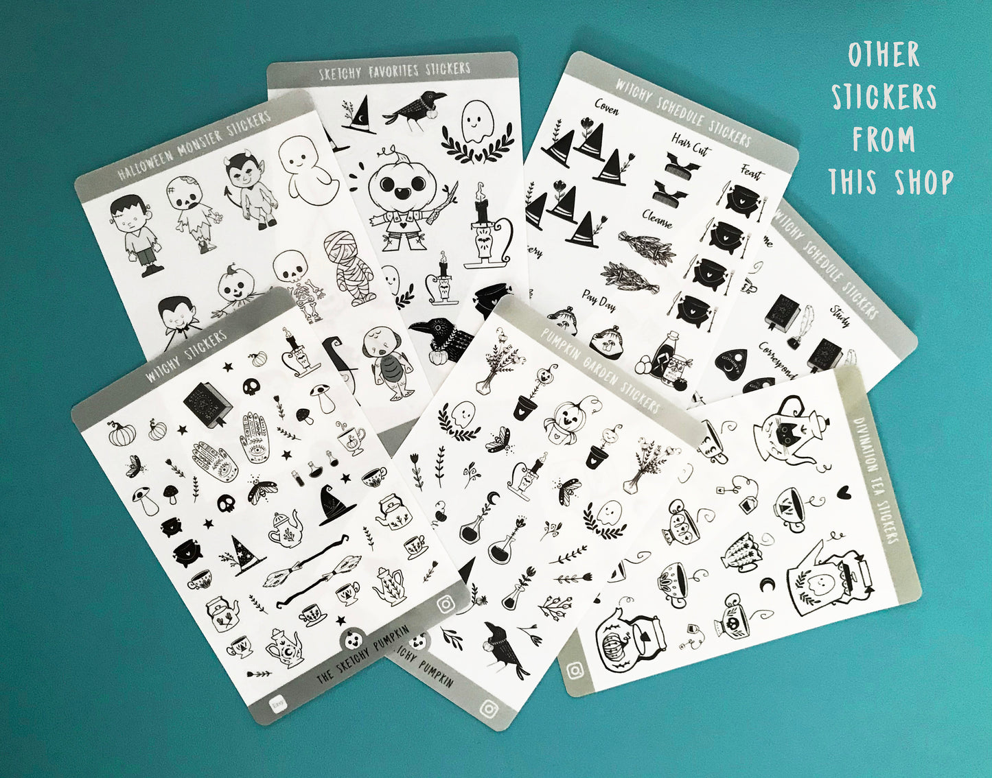 Nesting Gnome Stickers, Christmas, Holiday