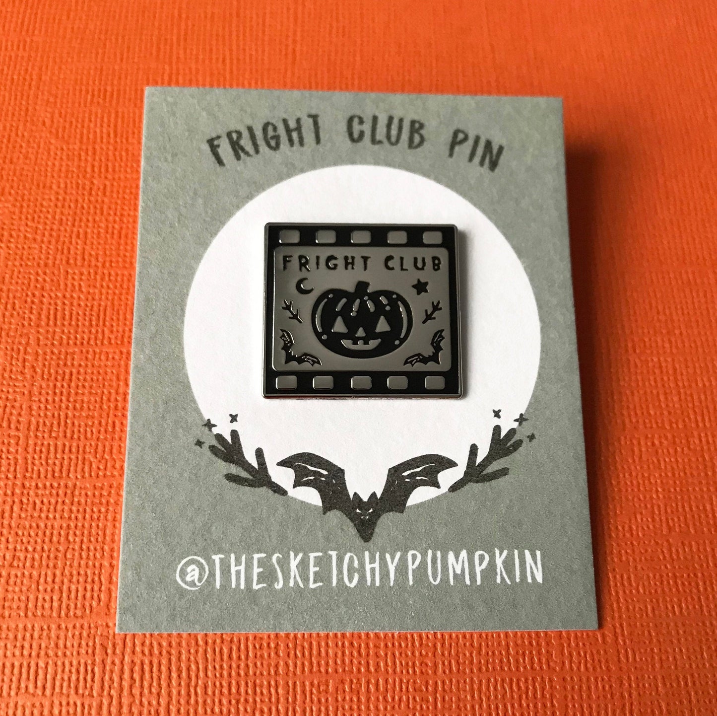 Fright Club Enamel Pin, Lapel Pin, Halloween, Sabrina, Witch, Horror Movies