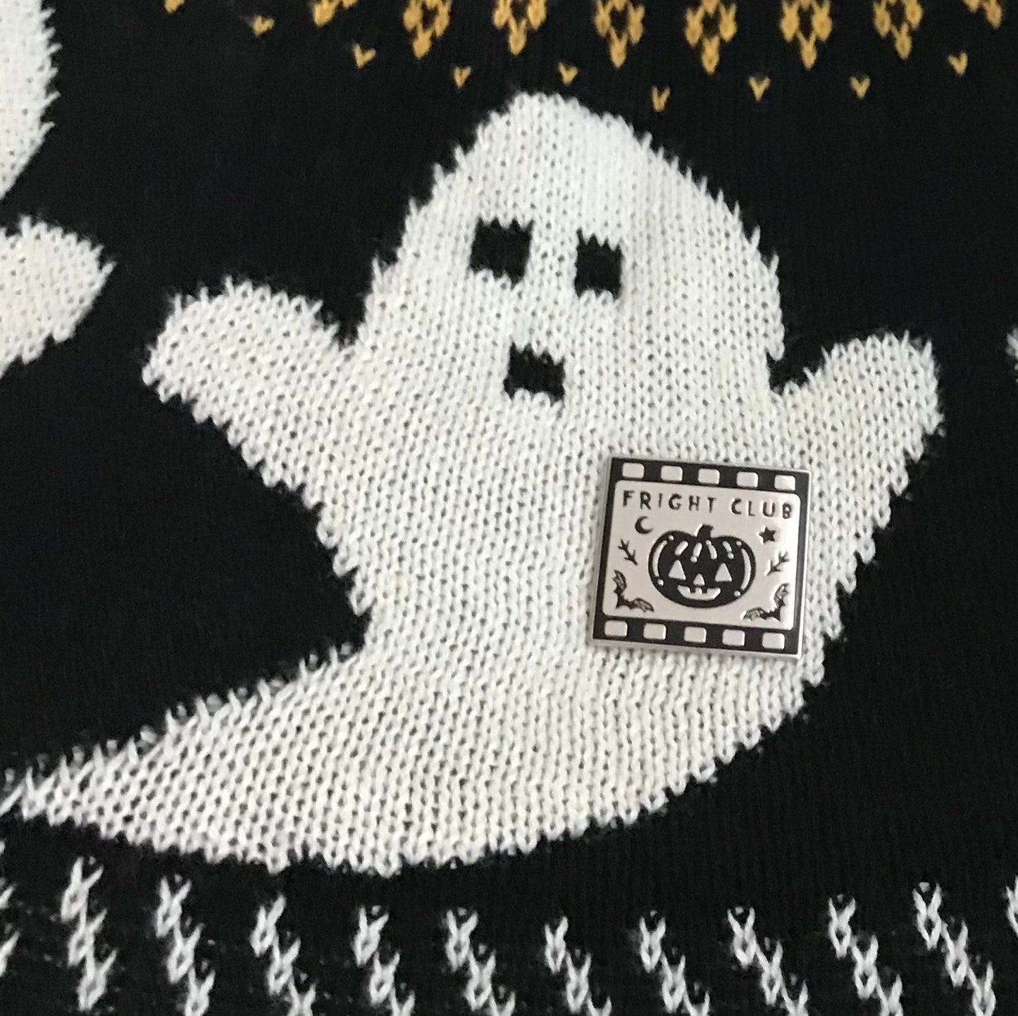 Fright Club Enamel Pin, Lapel Pin, Halloween, Sabrina, Witch, Horror Movies