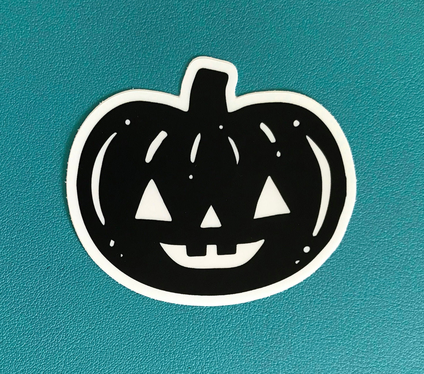 Jack O' Lantern Waterproof DiCut Sticker