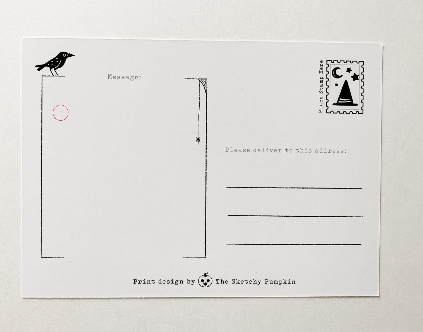 Misfit: Ominous Houses Art Print-Postcards Packs