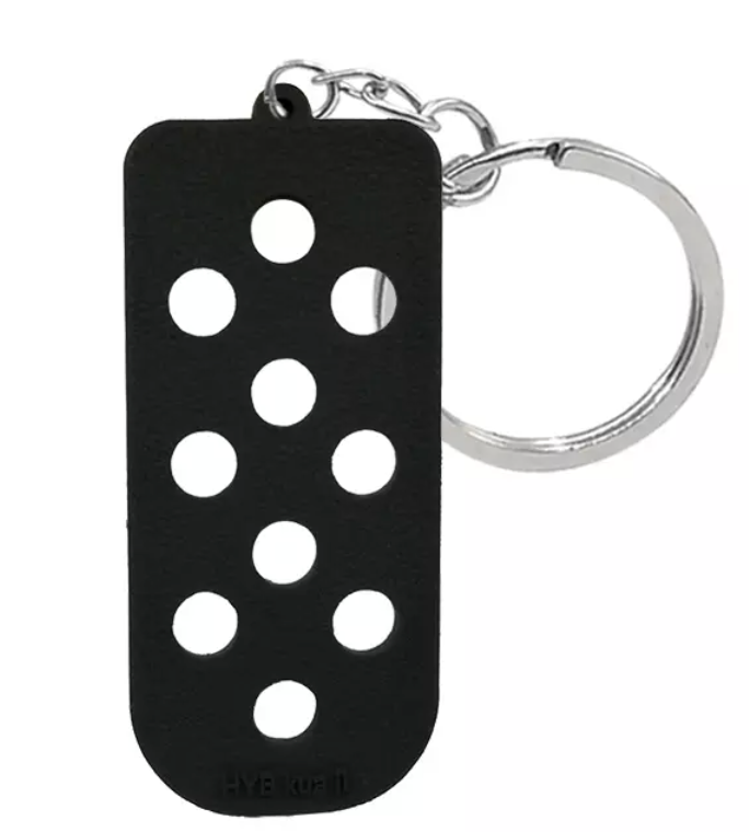 PVC Key Chain Only, black