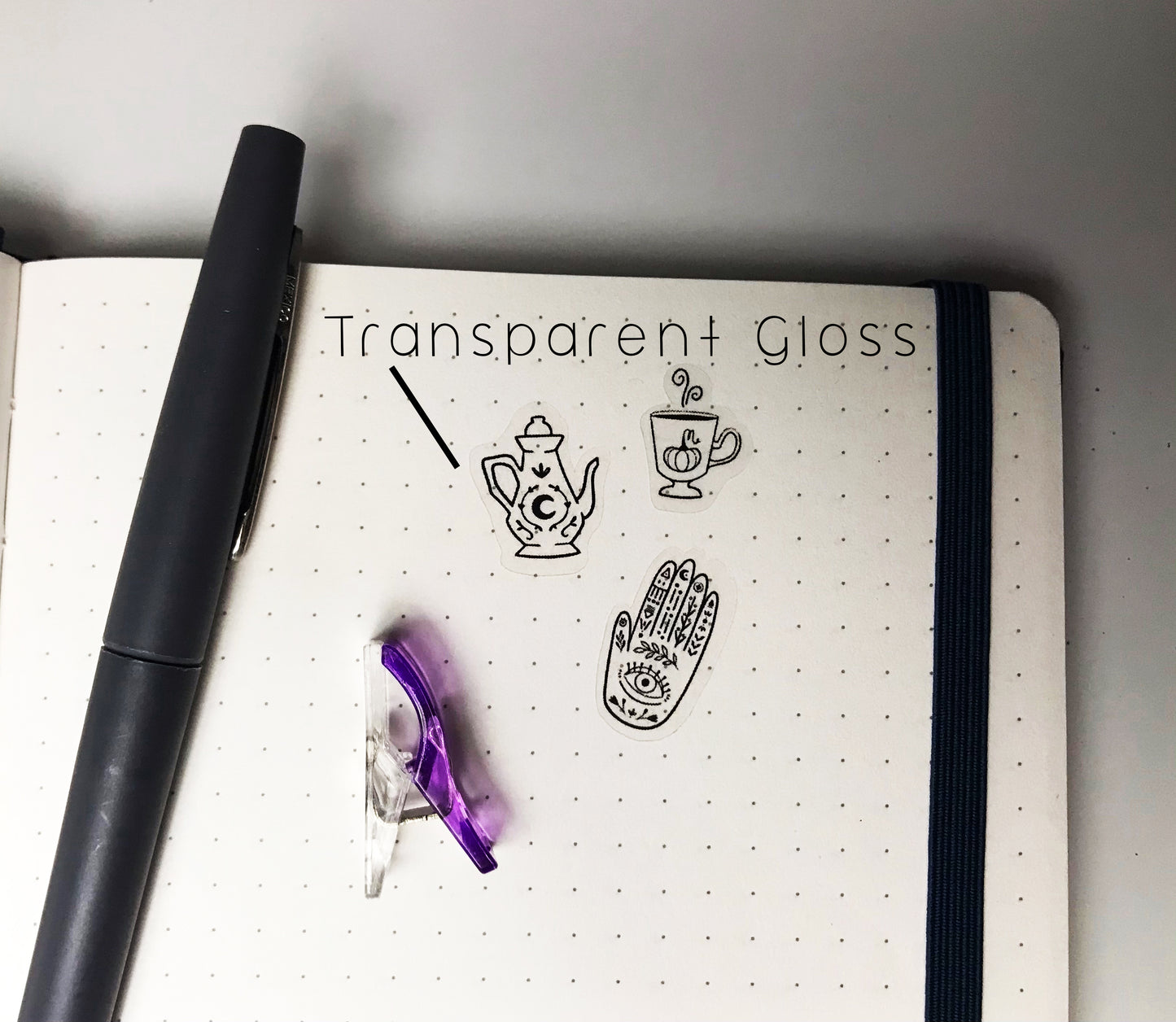 Witchy Stickers, Witchy, Coven, Sabbat, transparent, bullet journal