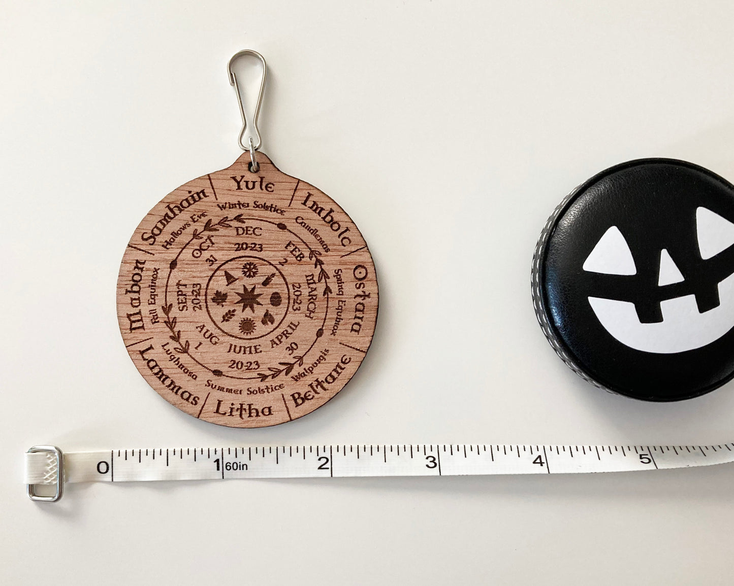 Wheel of the Year Keychain