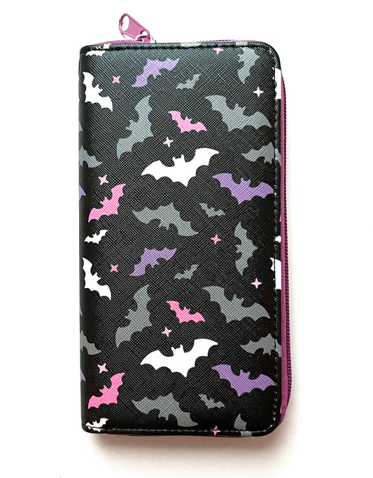 Bat Purple/Pink Wallet