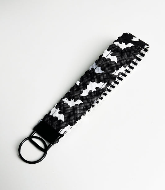 Bat Wristlet Faux Leather