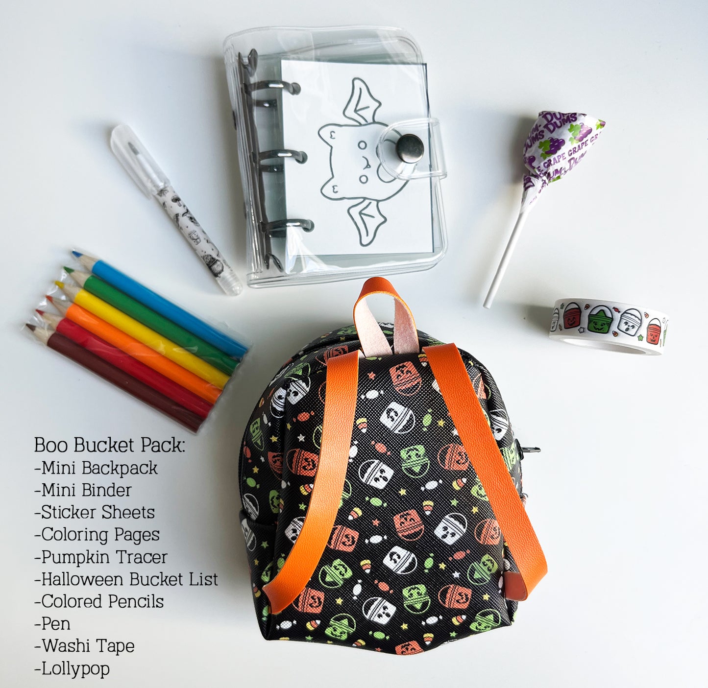 Mini Backpack with Activity Pack